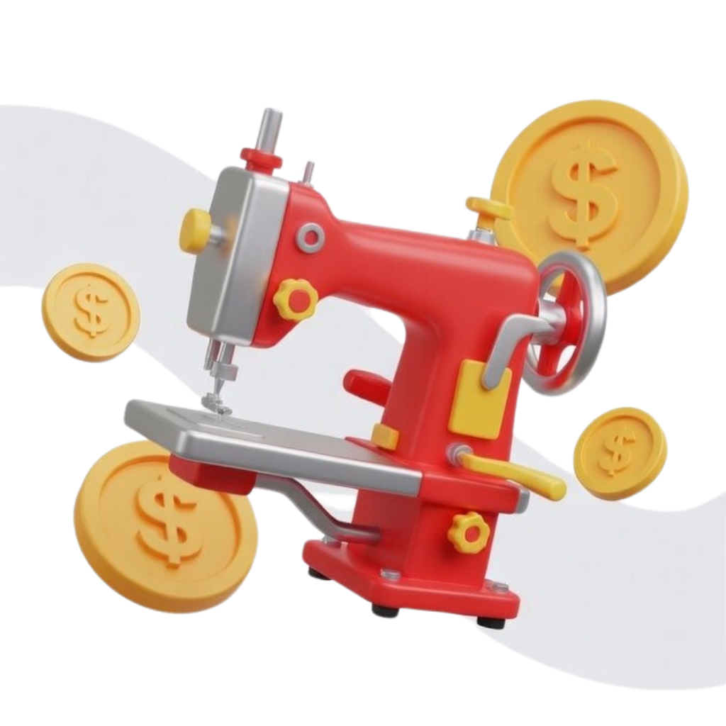 Maquinas de coser de apoyo